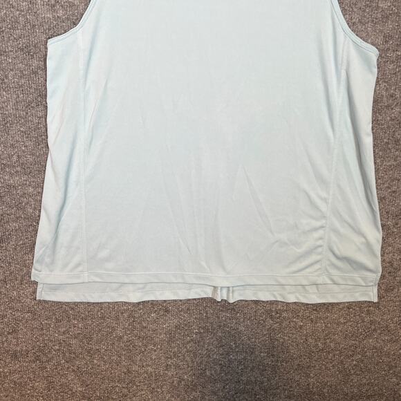 Nike Shirt Womens Large Blue Tank Top Racerback Performance Stretch Flowy - Picture 4 of 10